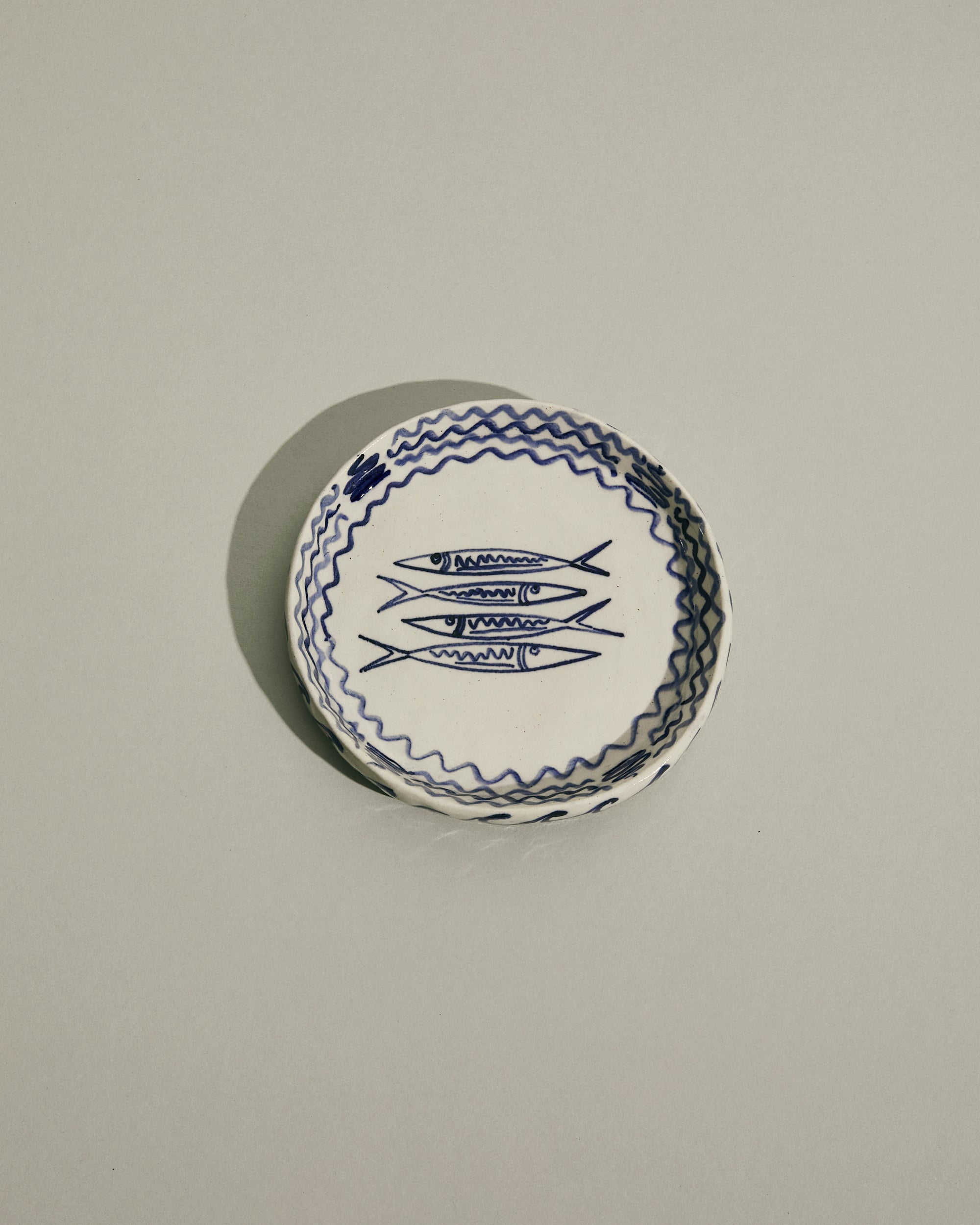 Handbuilt Sardine Plate Sardines Daily Good