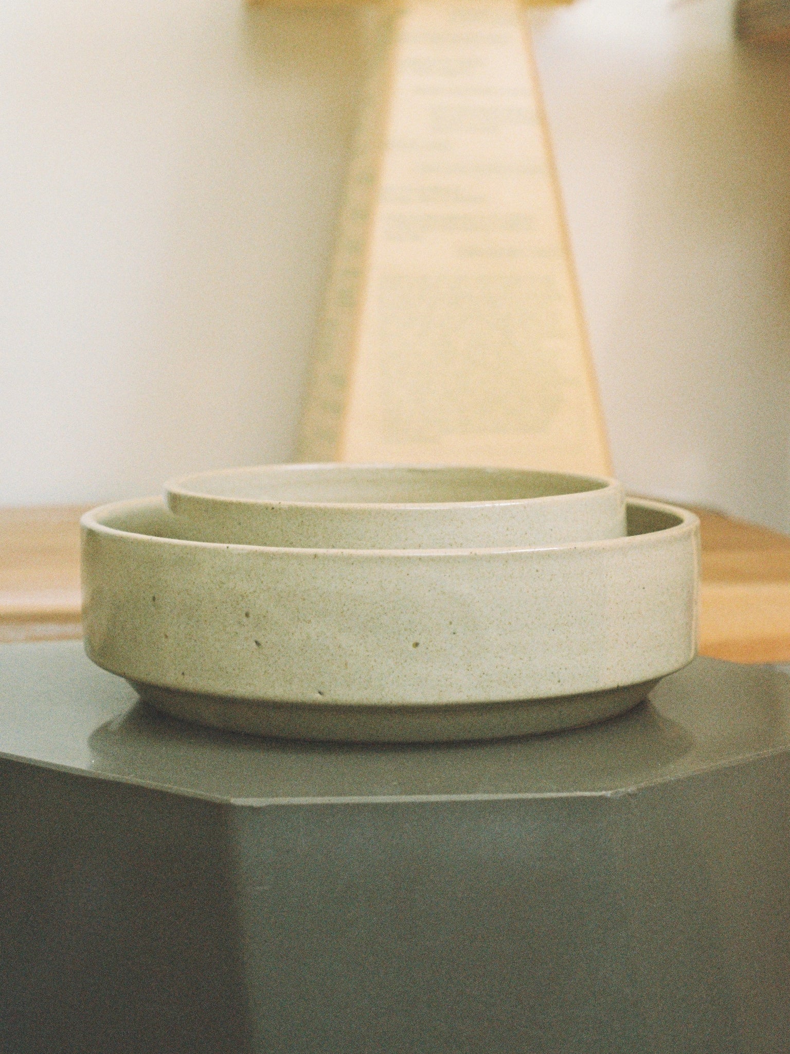 Medium Stacking Bowl — Sand