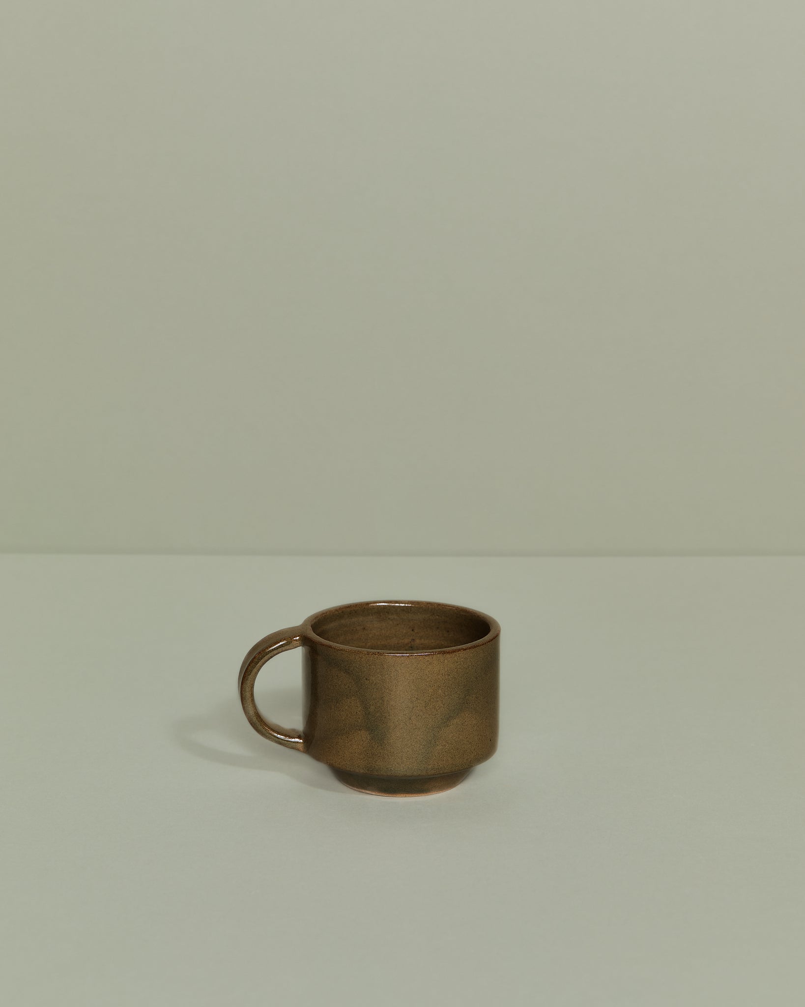 C-handle Stacking Mug — Green