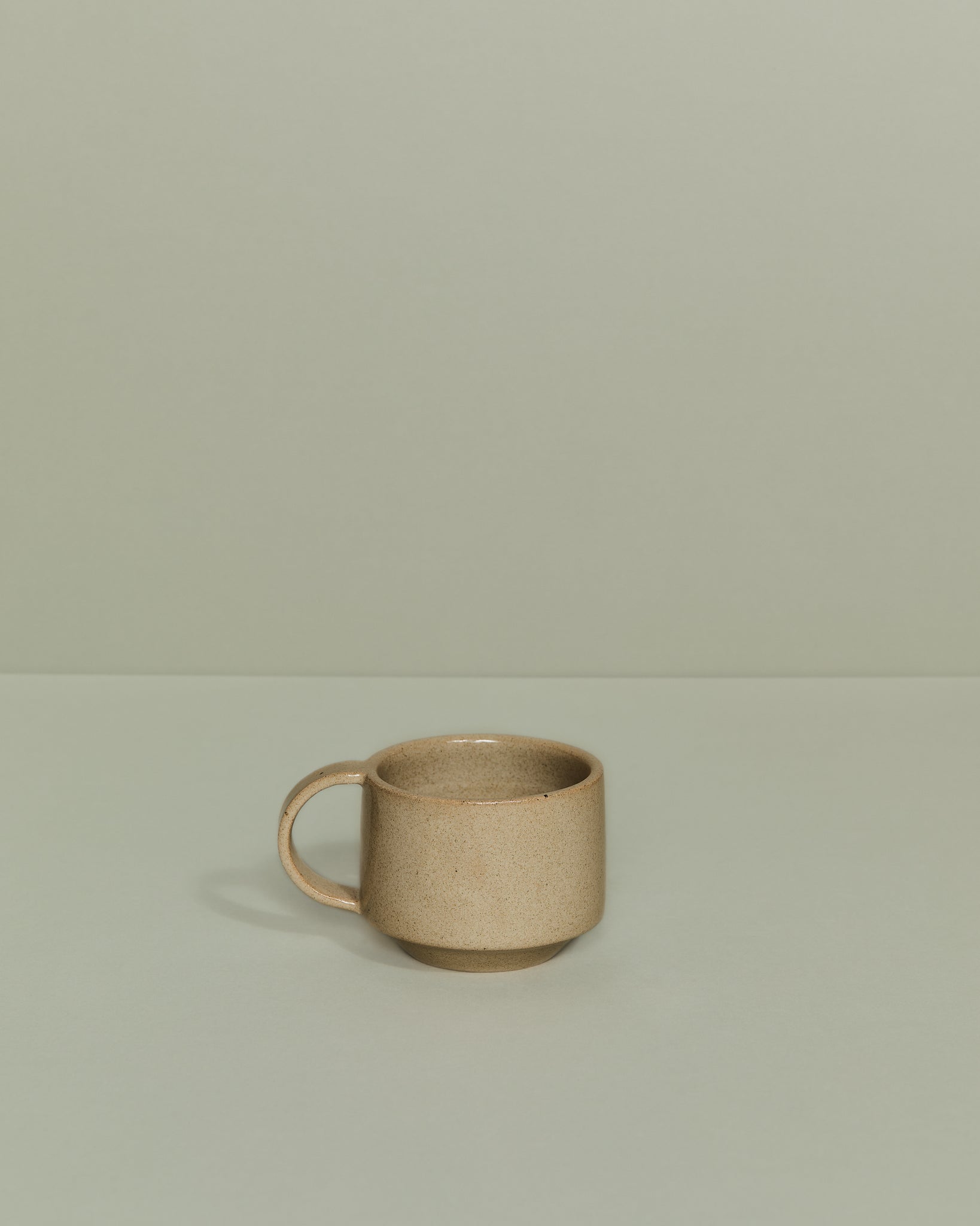 C-handle Stacking Mug — Sand