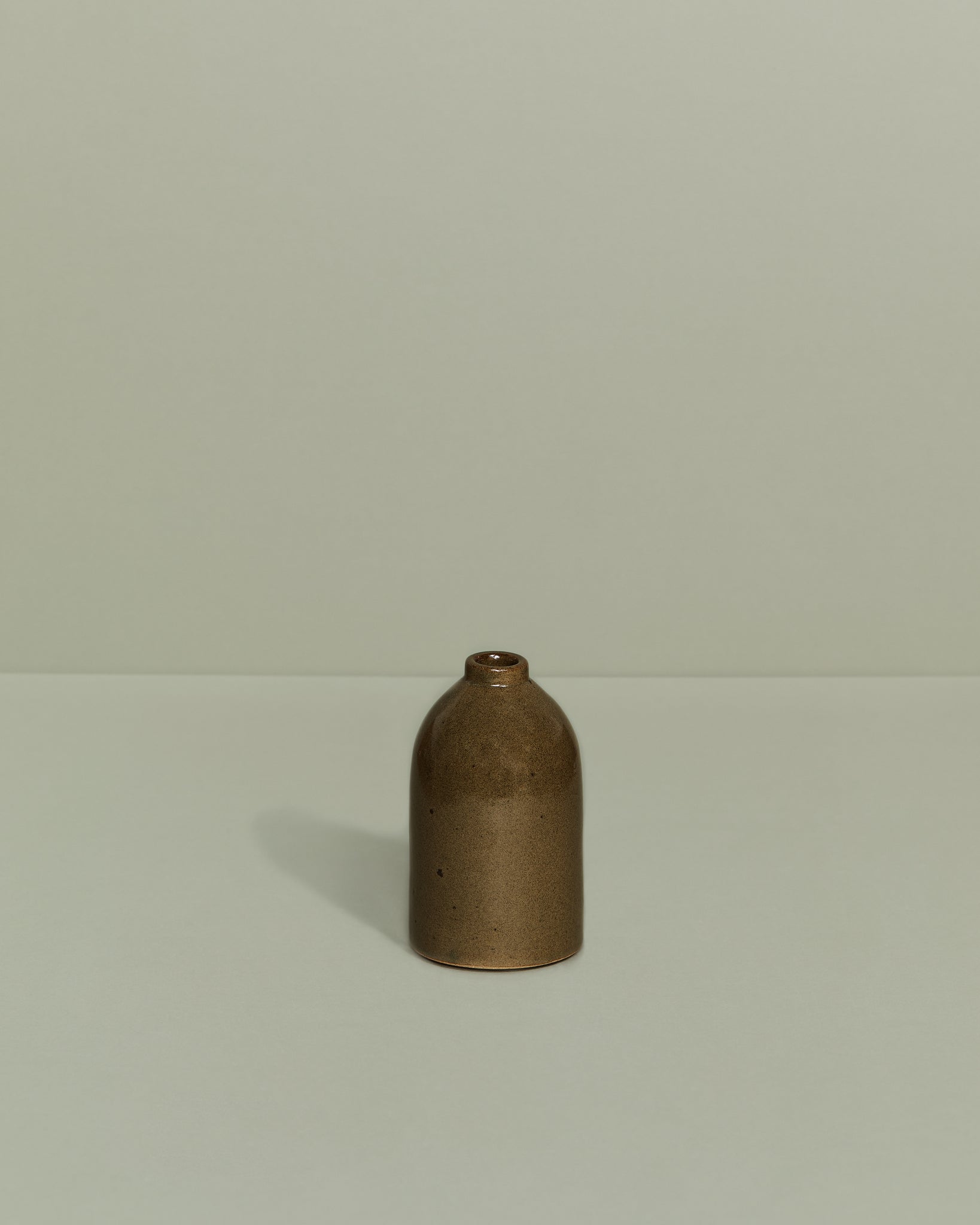 Small Bottle Vase — Green