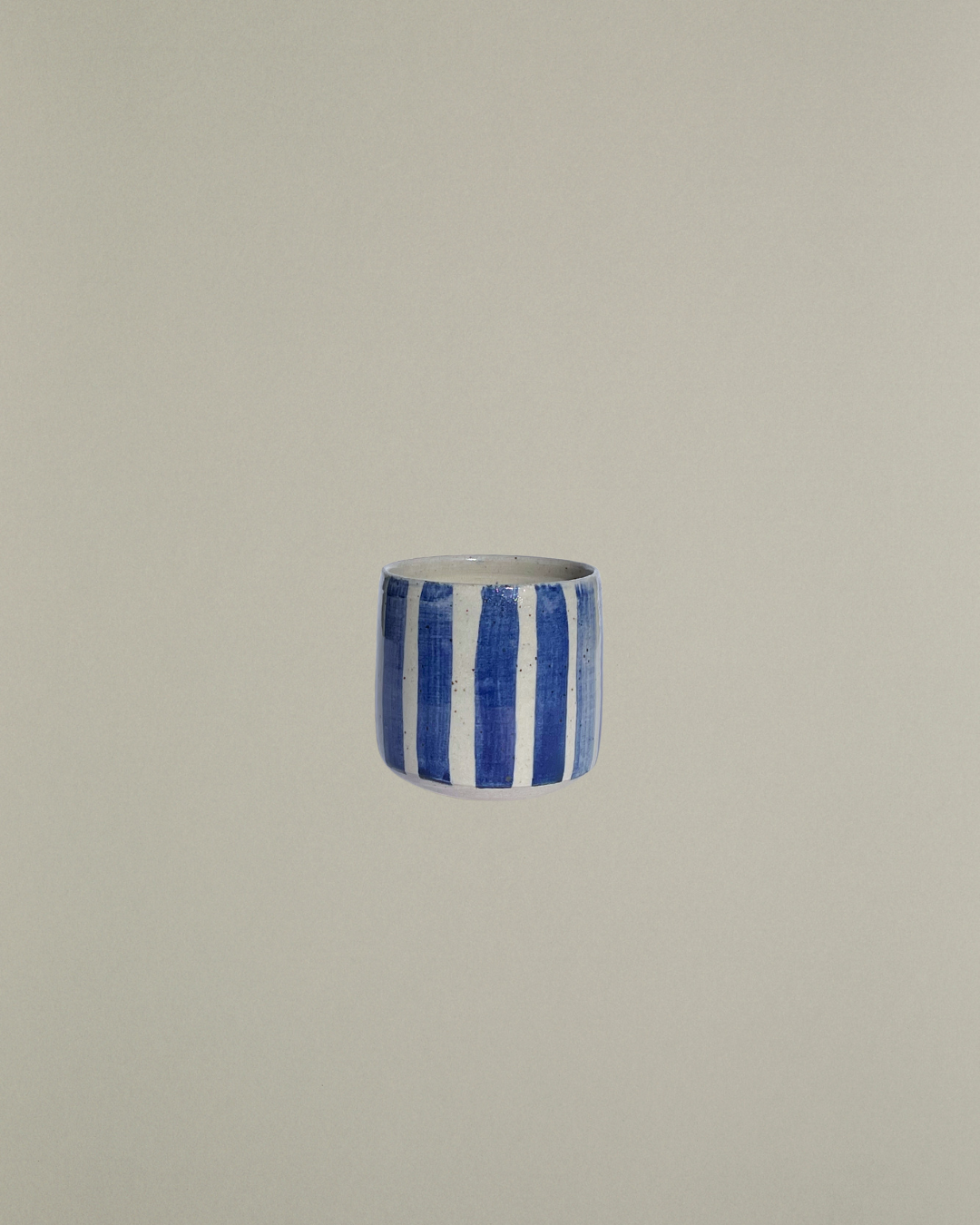 Hand Painted Stripe Cup