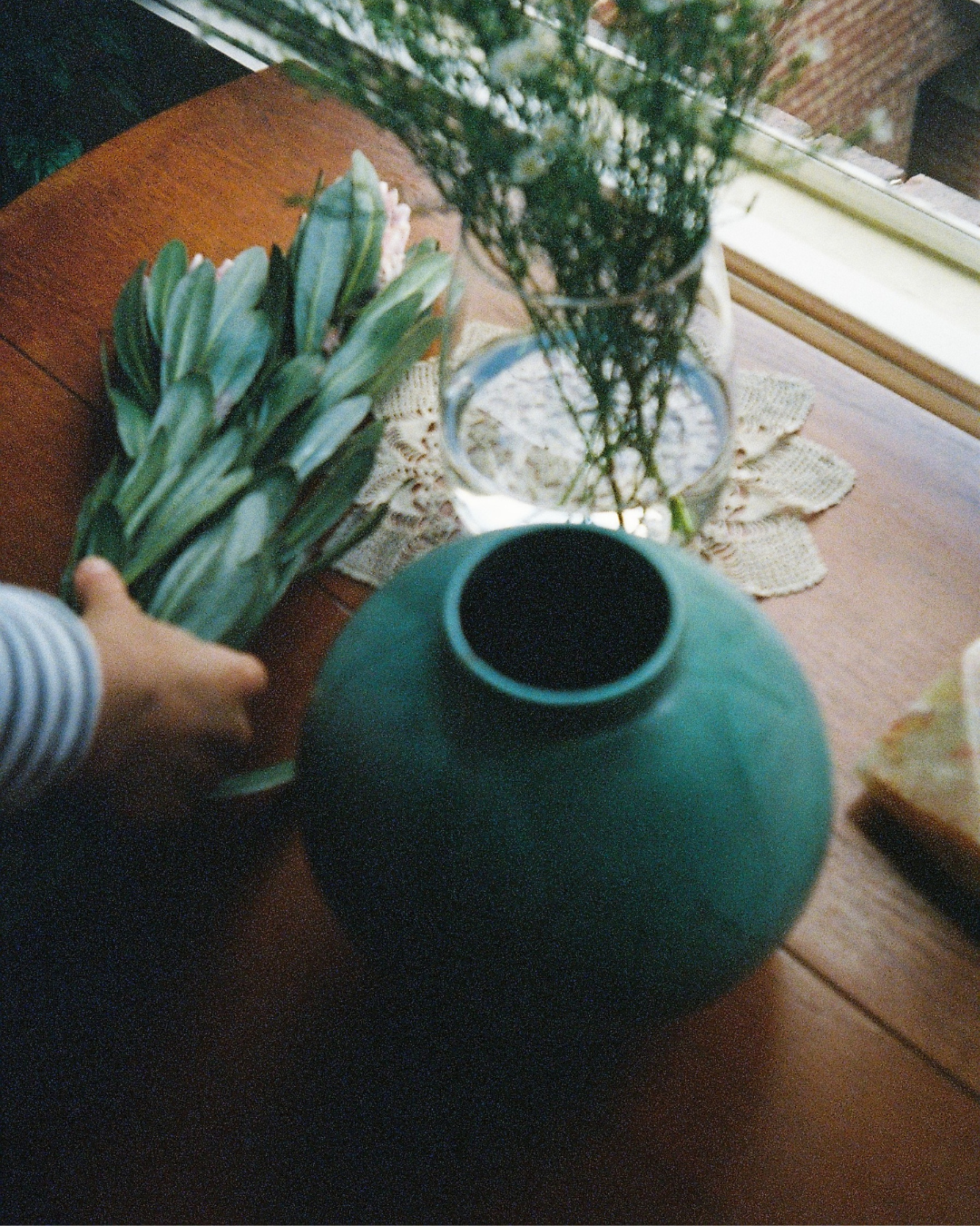 Daisy Moon Vase - Tropical Green