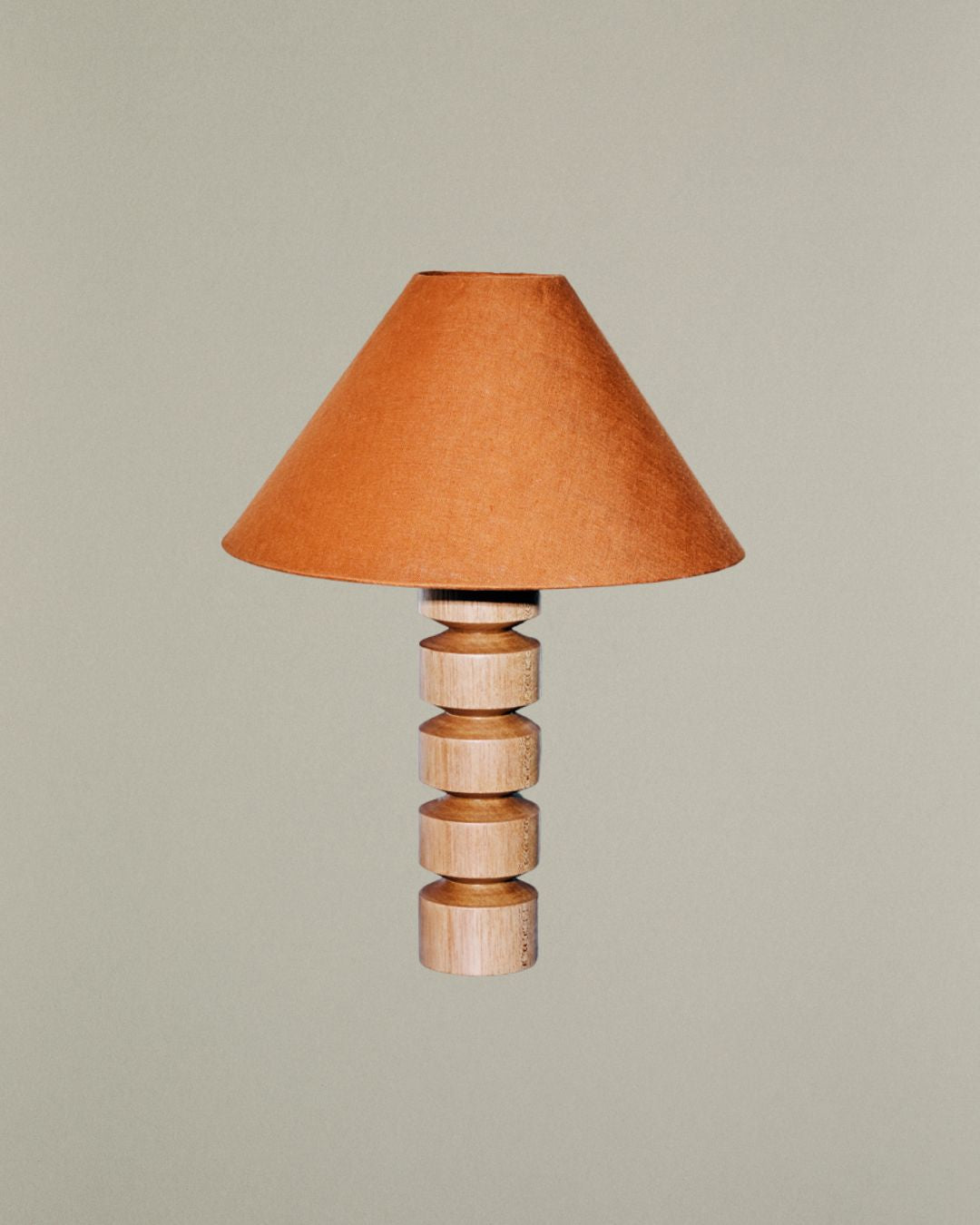 Pillar Table Lamp Rust (pre-order)