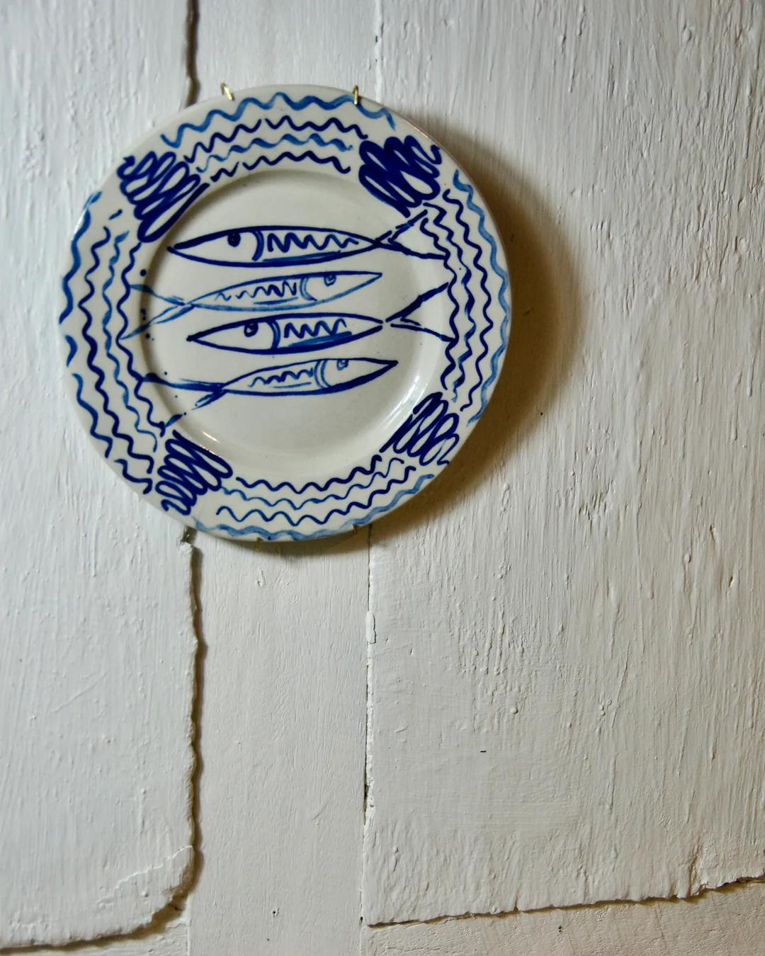 Stoneware Dinner Plate - Il Pesce