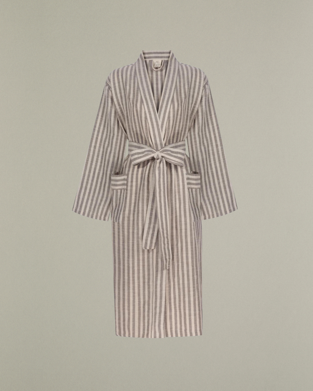 Striped Grey Robe