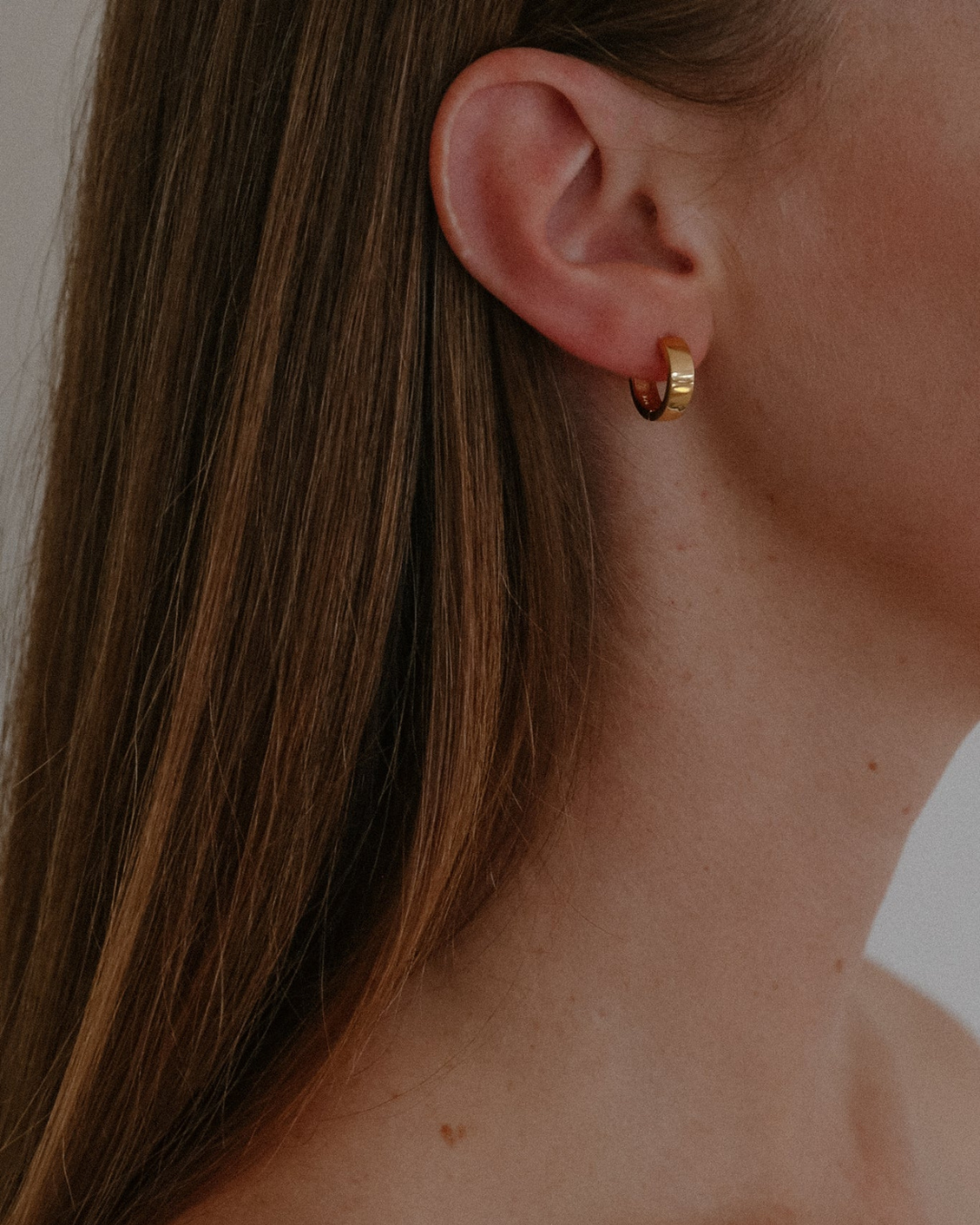 Piper Hoops - Gold