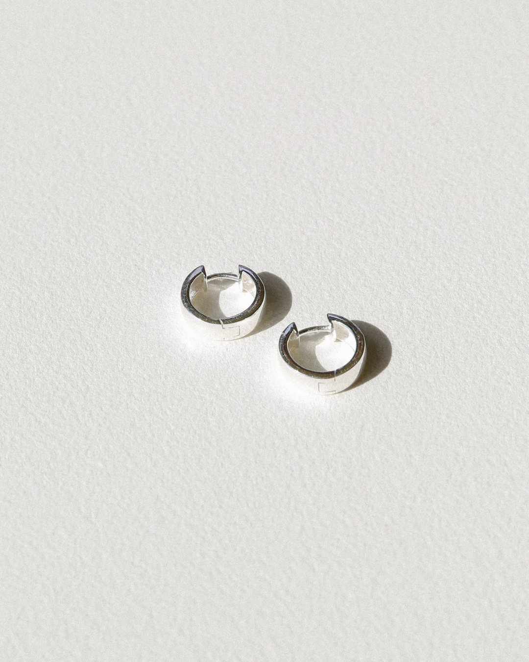 Piper Hoops - Silver